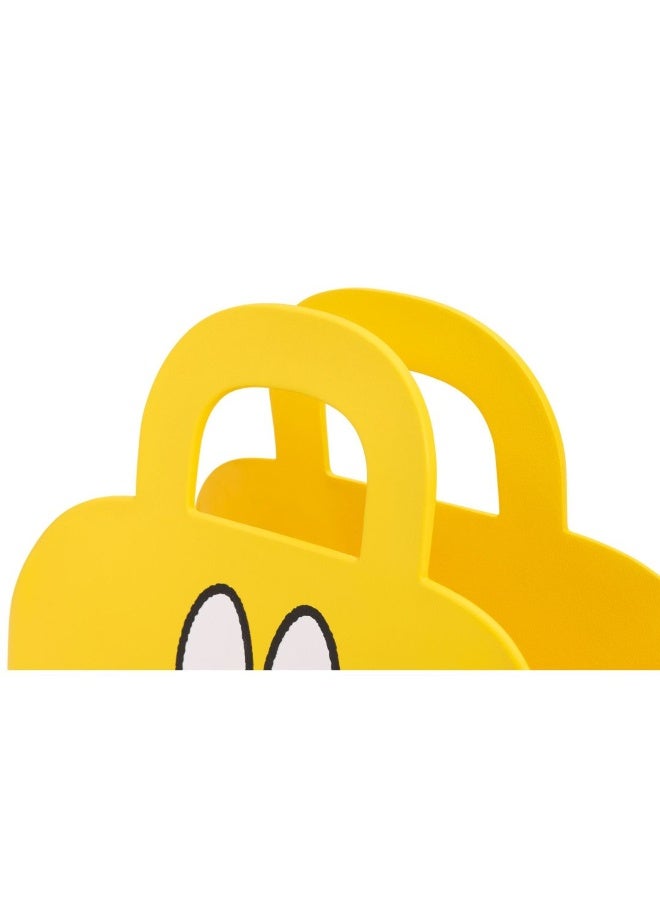 Fatboy Sjopper-Kees Shopper Bag x Miffy | Stands up on its own | Carries up to 10kg | Multifunctional | EVA (Ethylene-vinyl acetate) |Lightweight | Indoor & outdoor use | 52 x 17 x 44 cm - Yellow - Image 3